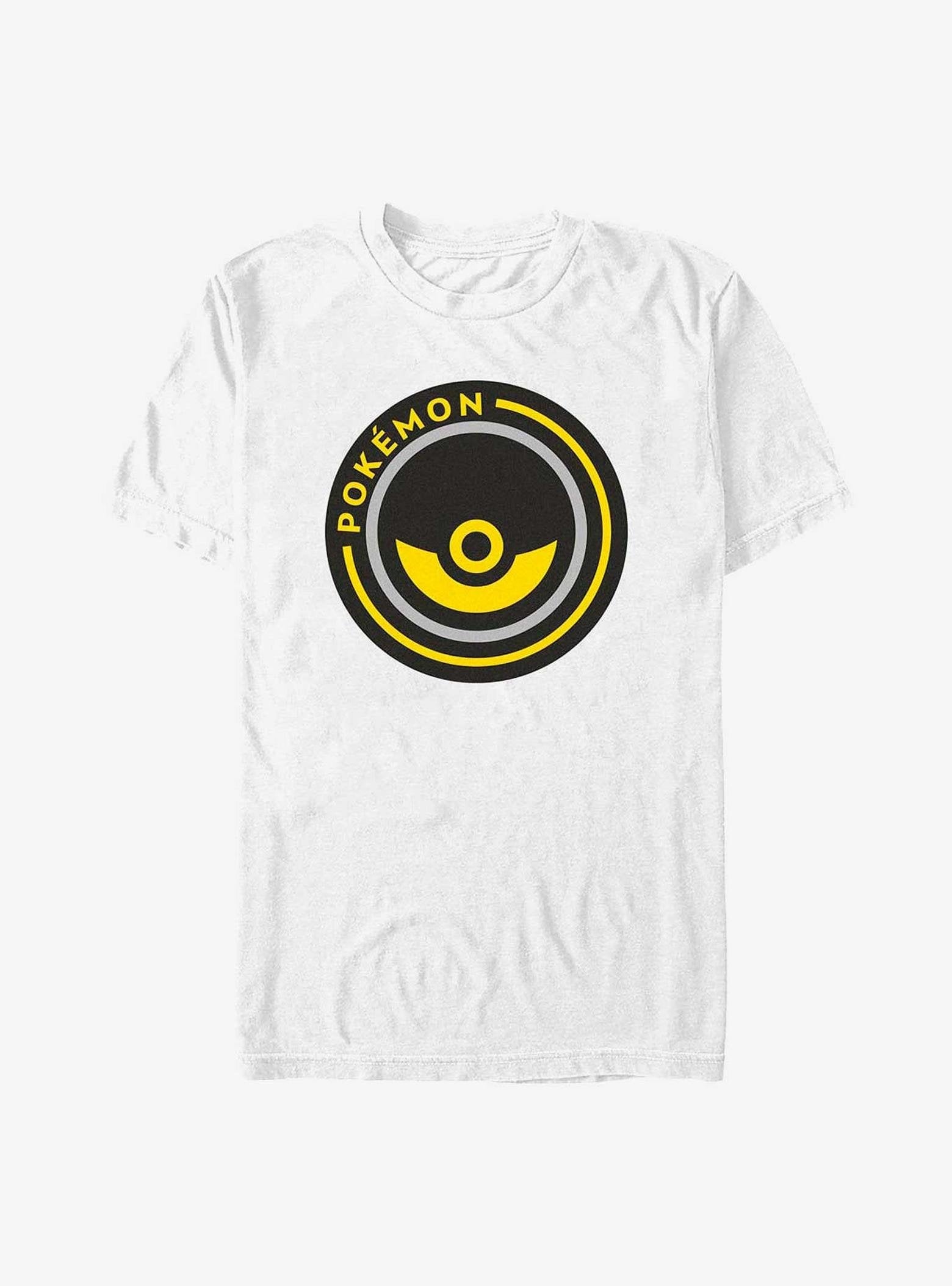 Pokemon Pokeball Circle Badge T-Shirt image 0