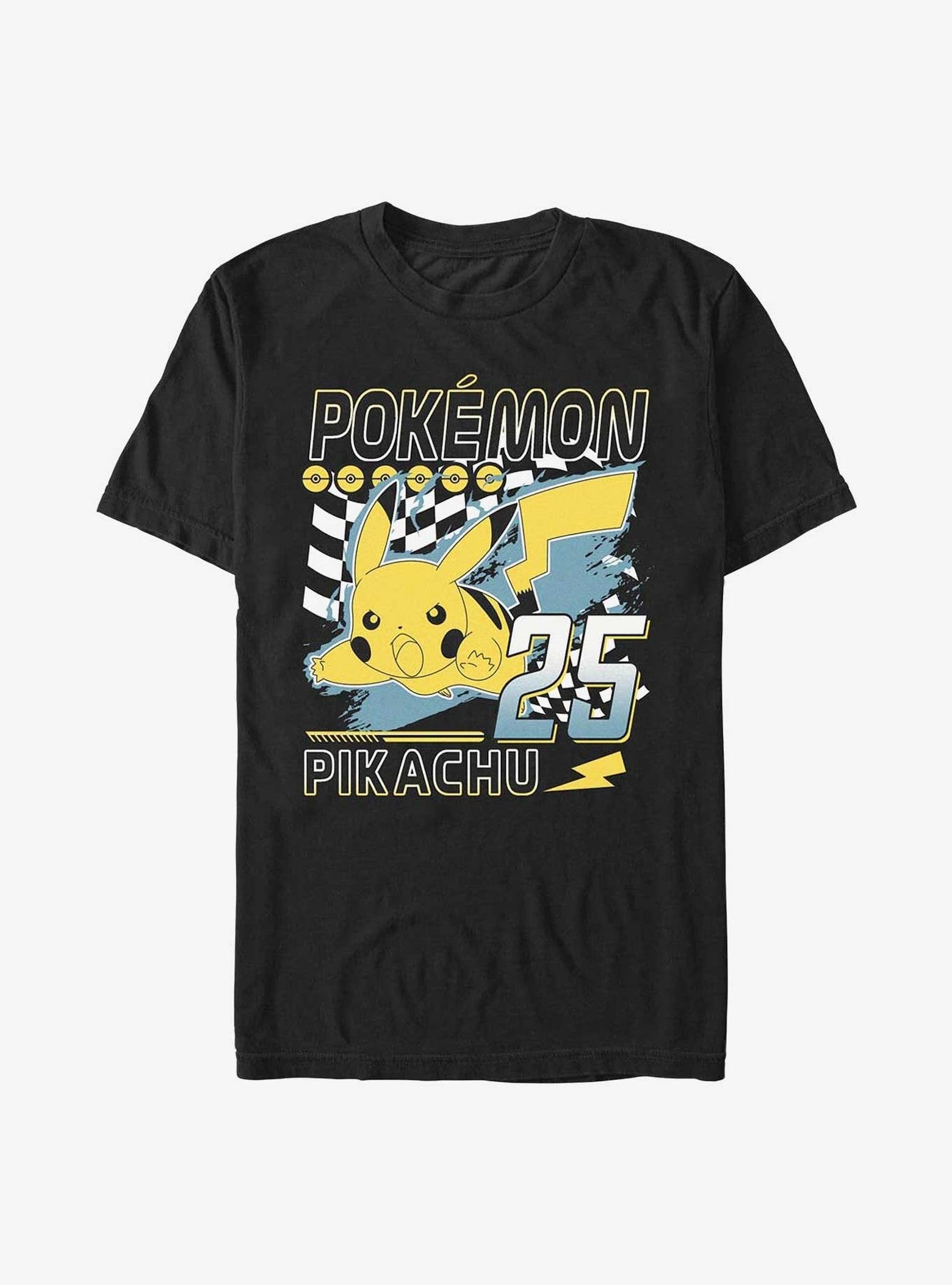 Pokemon Pikachu Racing T-Shirt image 0
