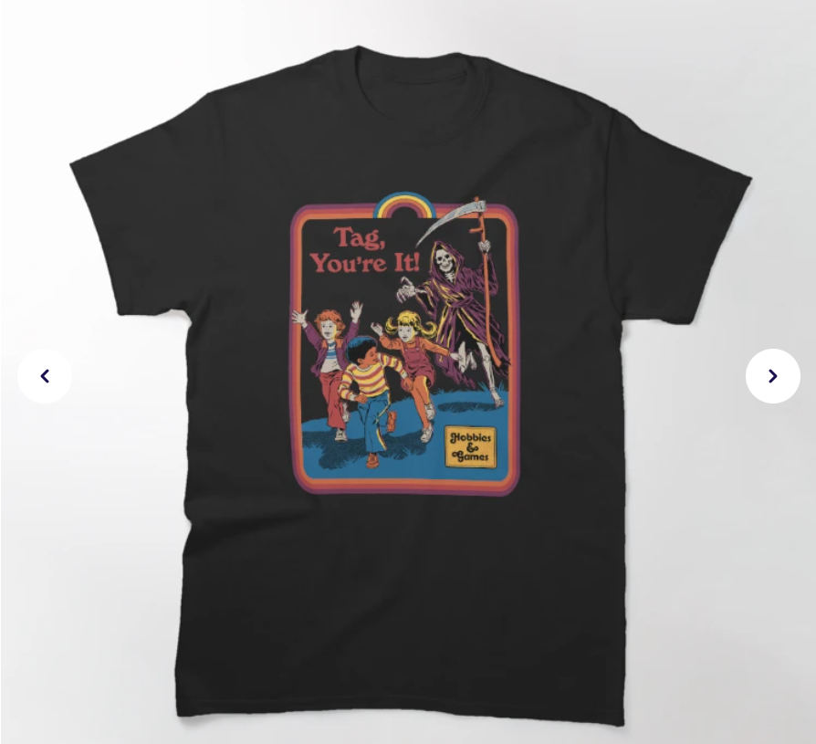 Tag, You're It Classic T-Shirt image 0