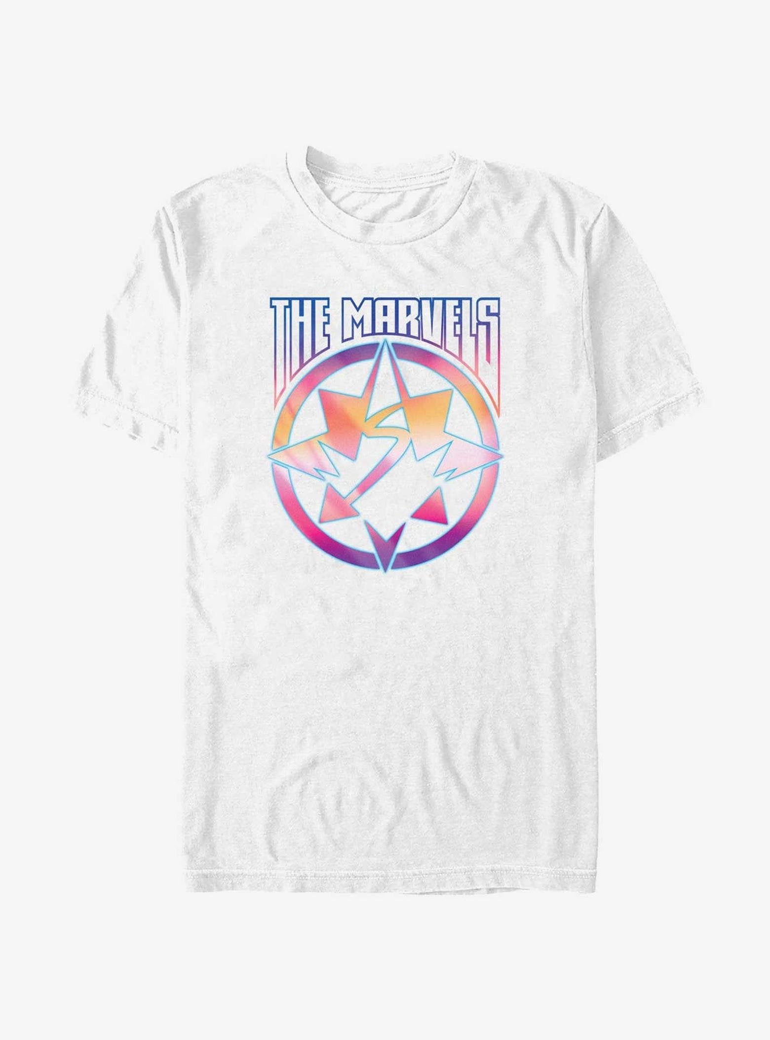 Marvel The Marvels Pastel Crest T-Shirt image 0