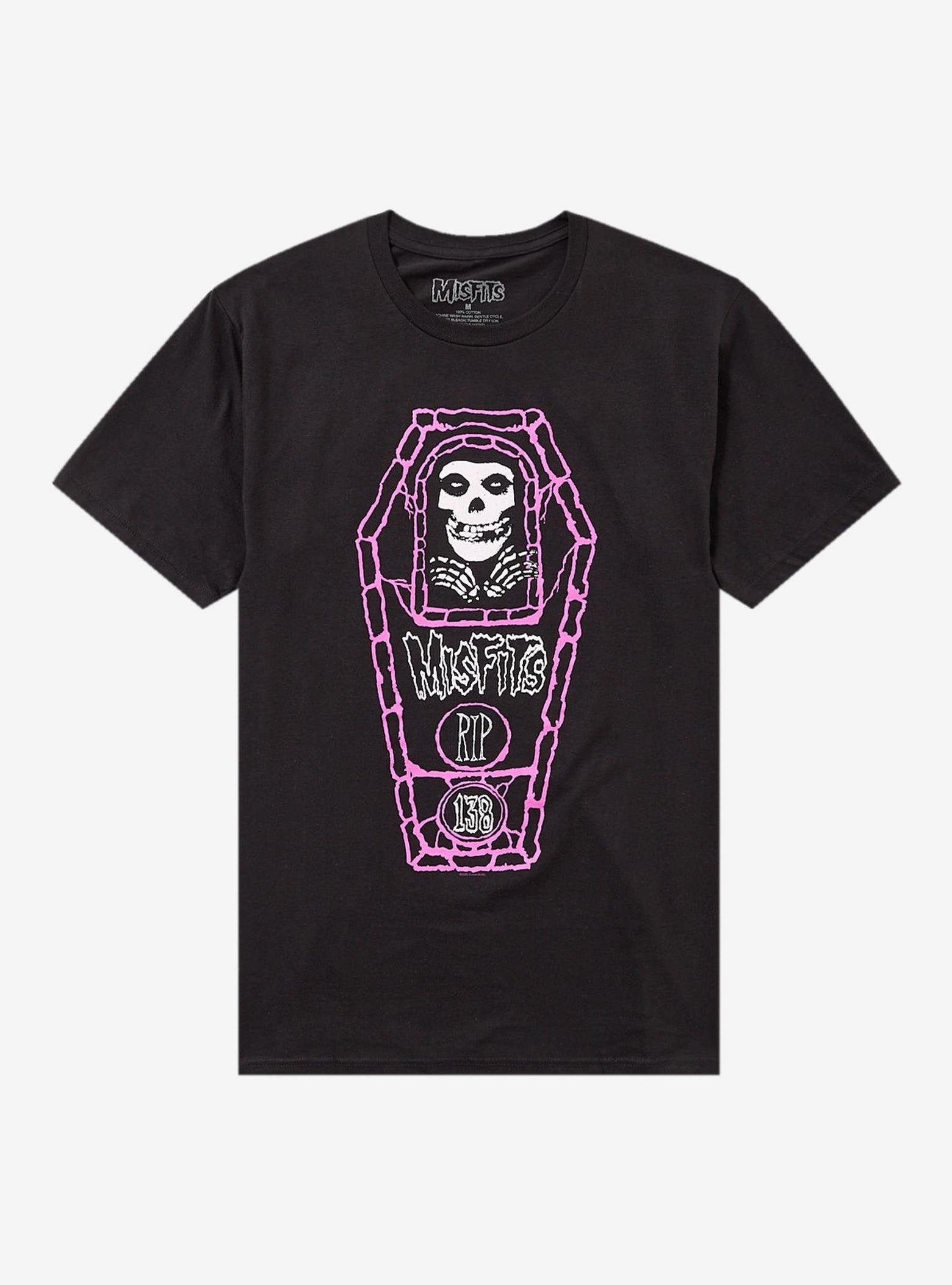 Misfits Crimson Ghost Coffin T-Shirt image 0