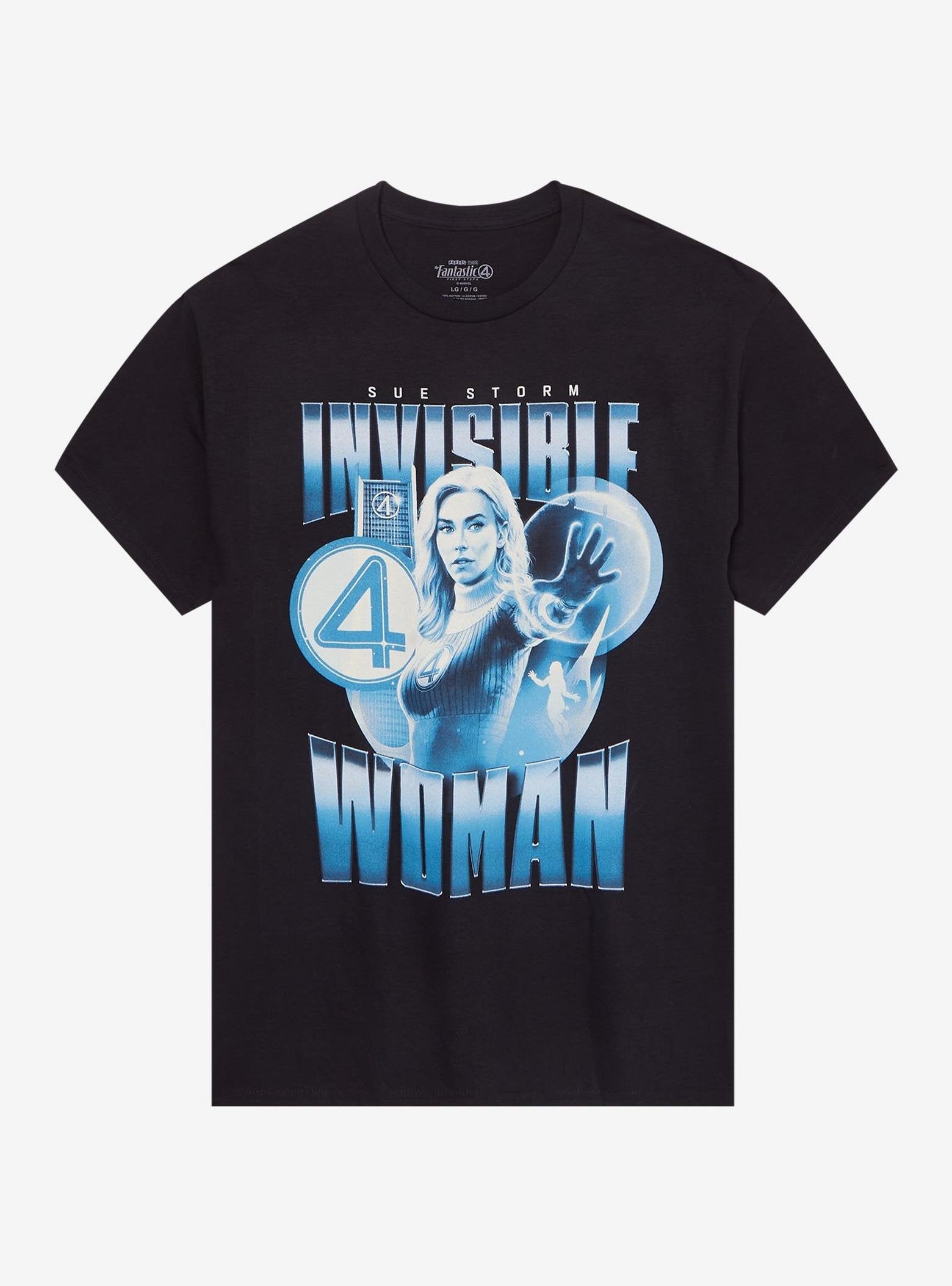 Marvel The Fantastic 4: First Steps Invisible Woman T-Shirt image 0