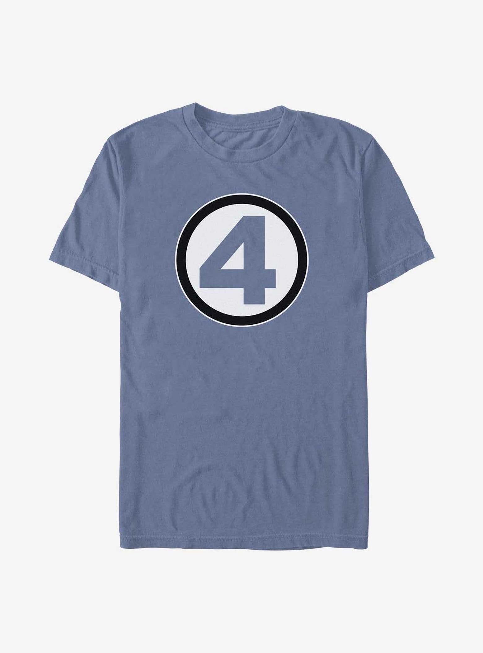 Marvel Fantastic Four Classic Costume Garment Dye T-Shirt image 0