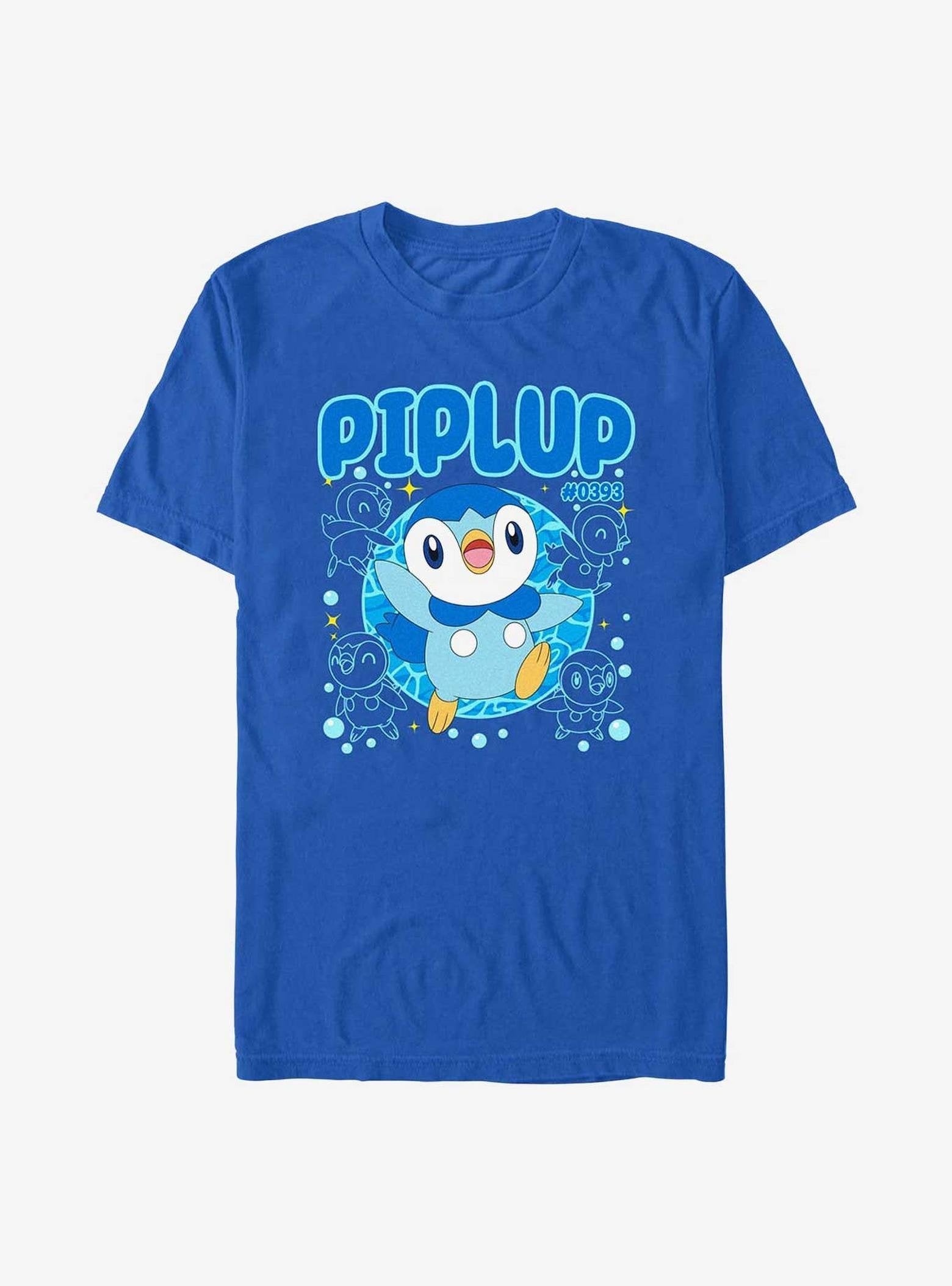 Pokemon Piplup Focused T-Shirt image 0