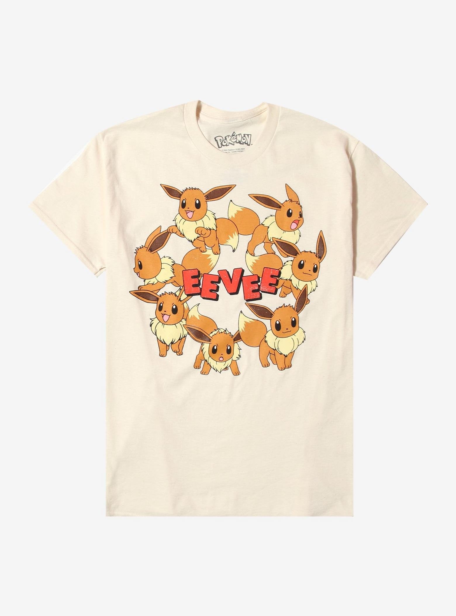 Pokemon Eevee Collage T-Shirt image 0