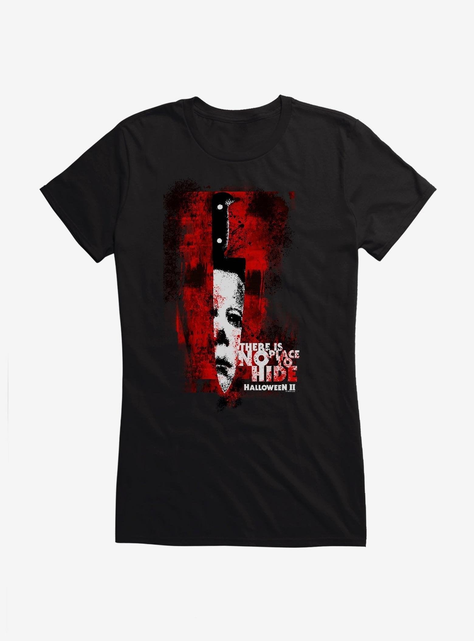 Halloween II There Is No Place To Hide Girls T-Shirt image 0