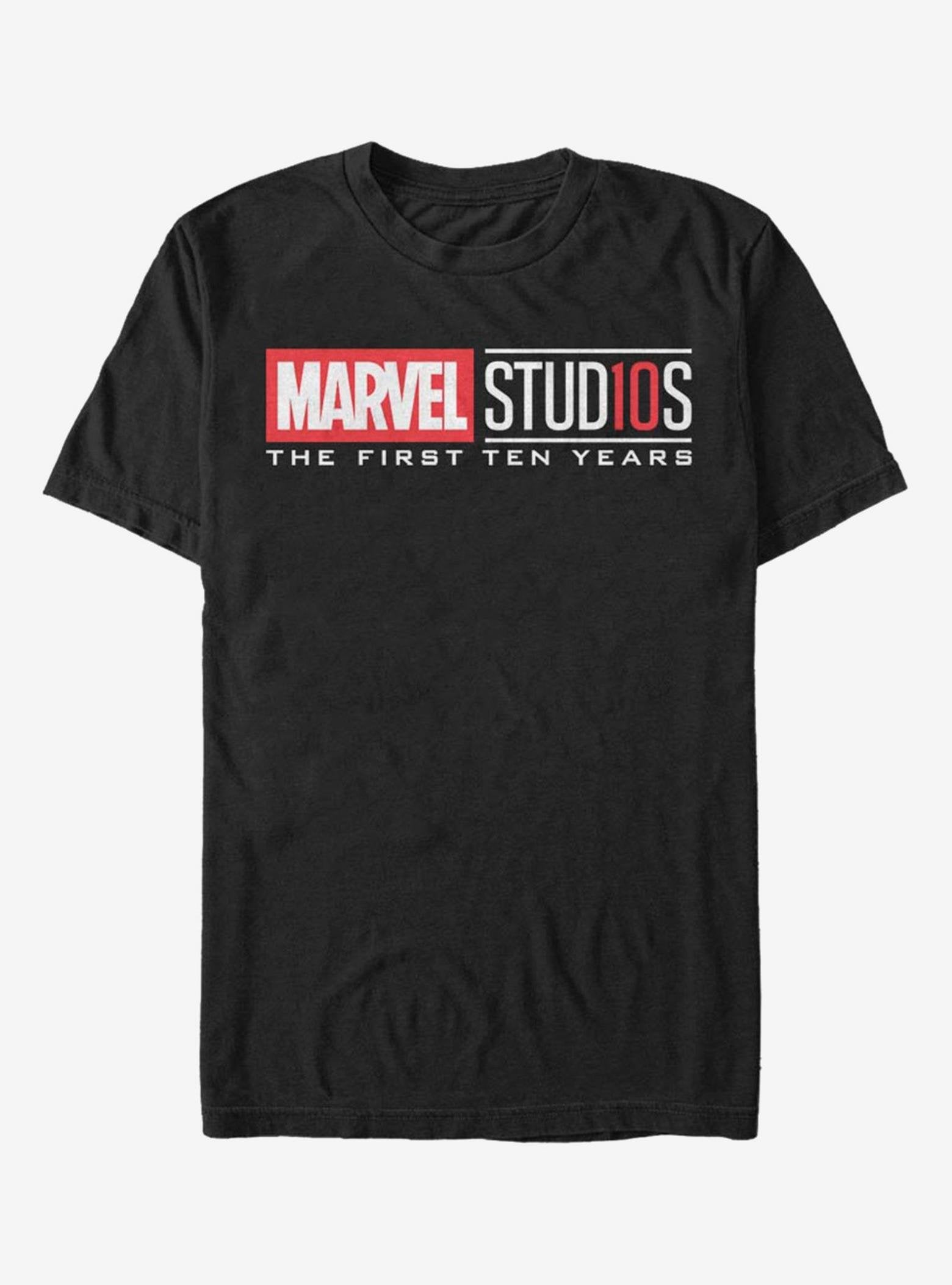 Marvel Studio 10 Logo T-Shirt image 0