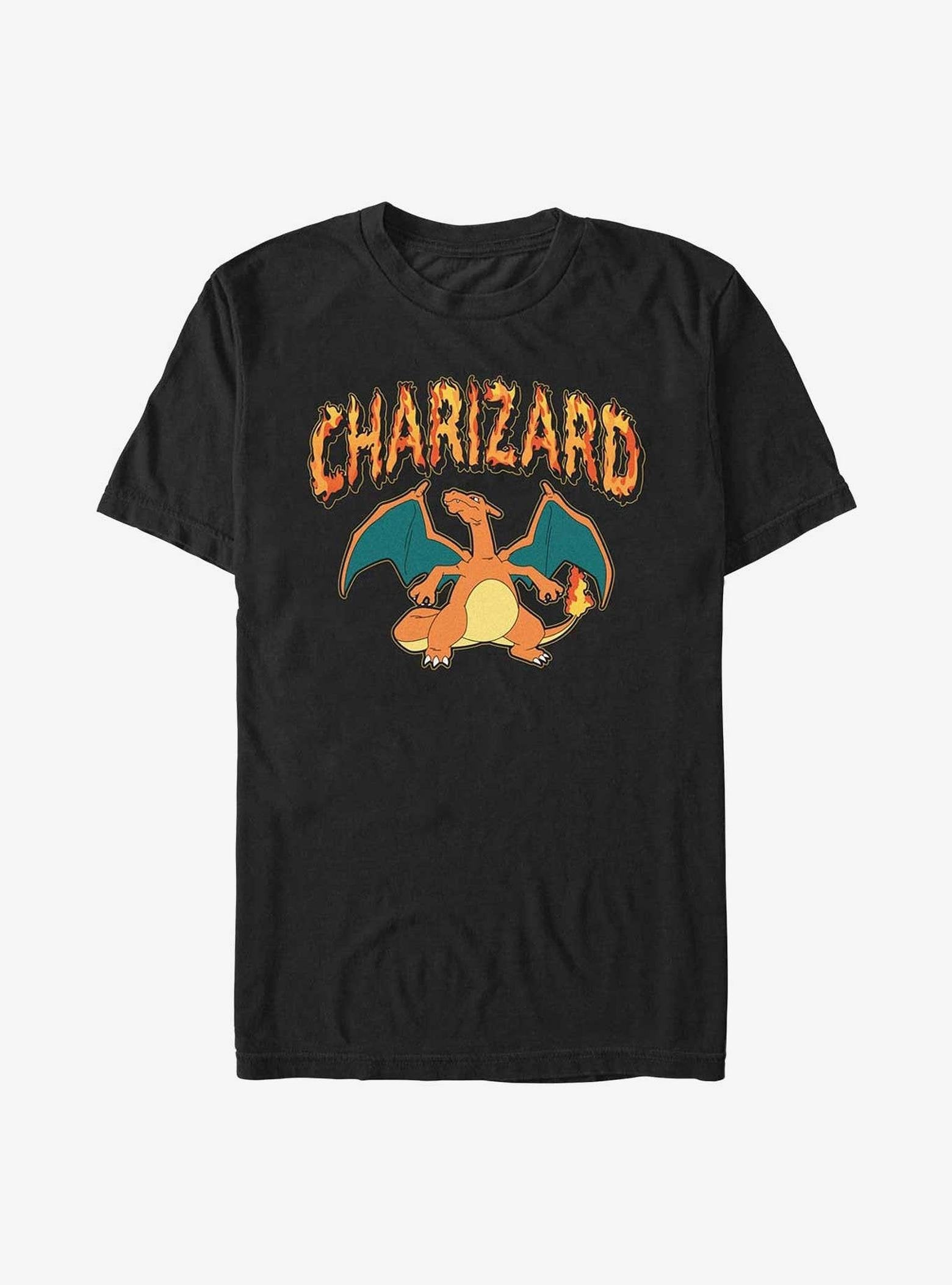 Pokemon Charizard Fire T-Shirt image 0