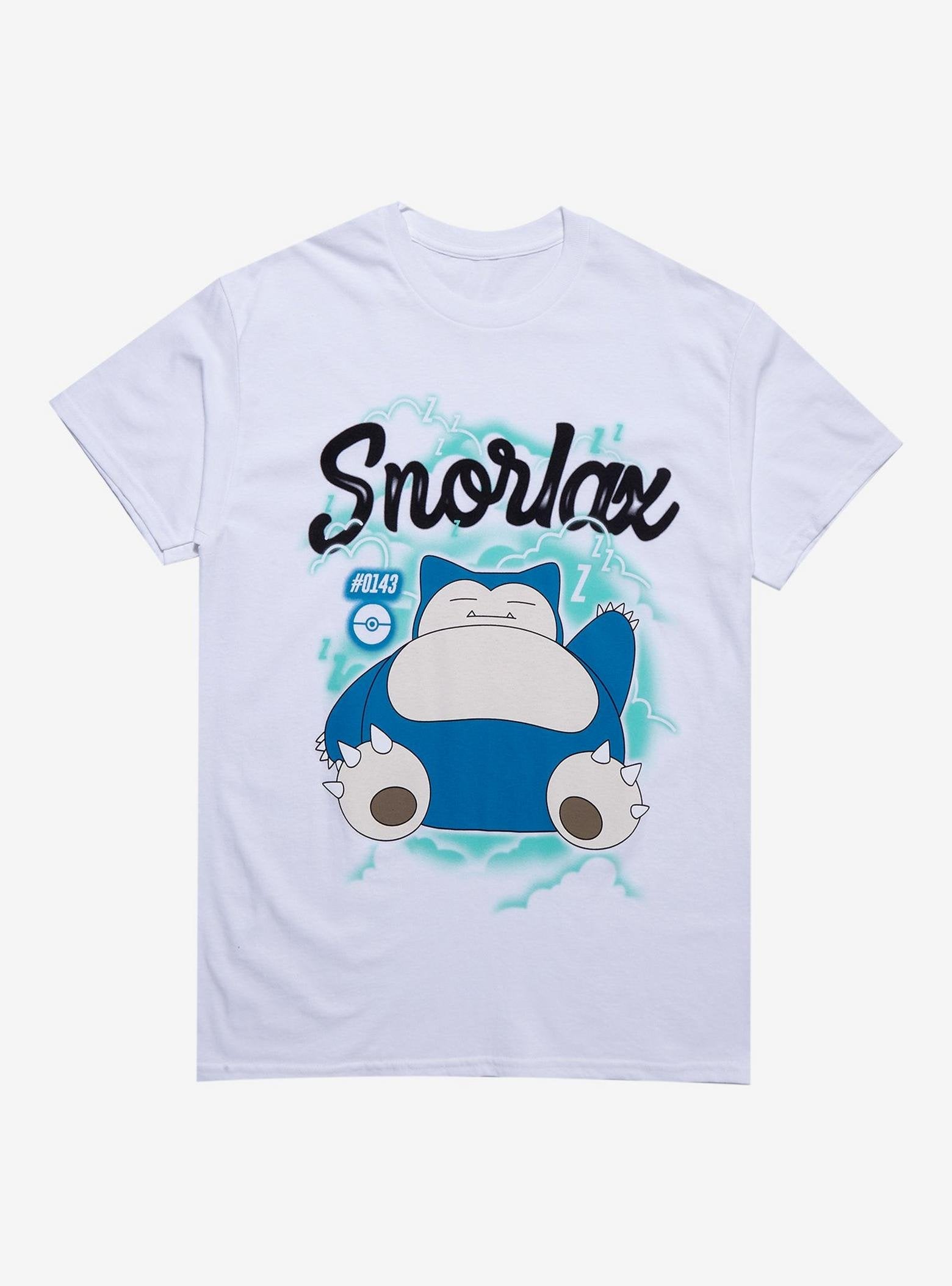 Pokemon Snorlax Airbrush T-Shirt image 0
