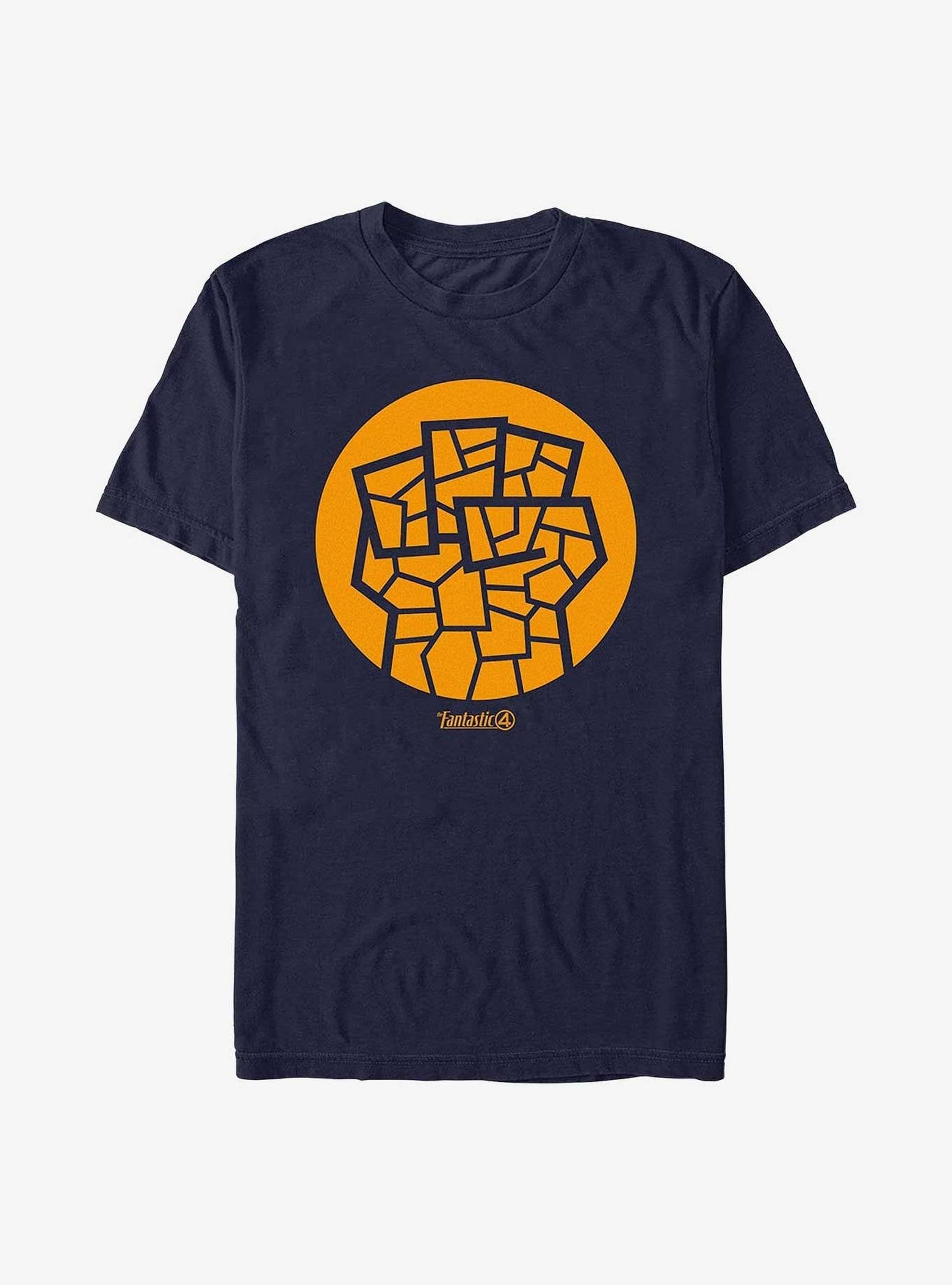 Marvel The Fantastic Four: First Steps The Thing Icon T-Shirt image 0