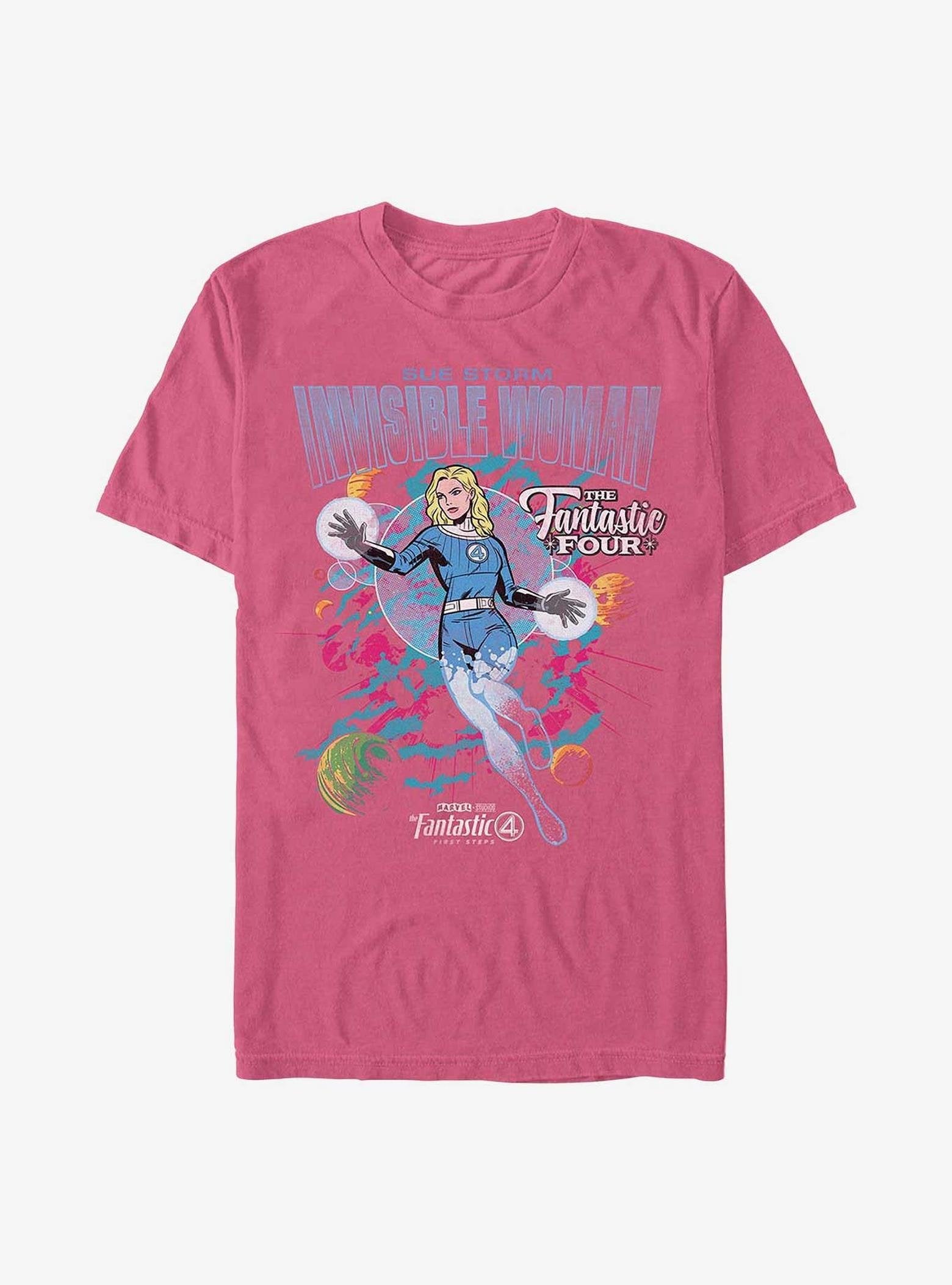 Marvel The Fantastic Four: First Steps Sues Cover Garment Dye T-Shirt Hot Topic Exclusive image 0