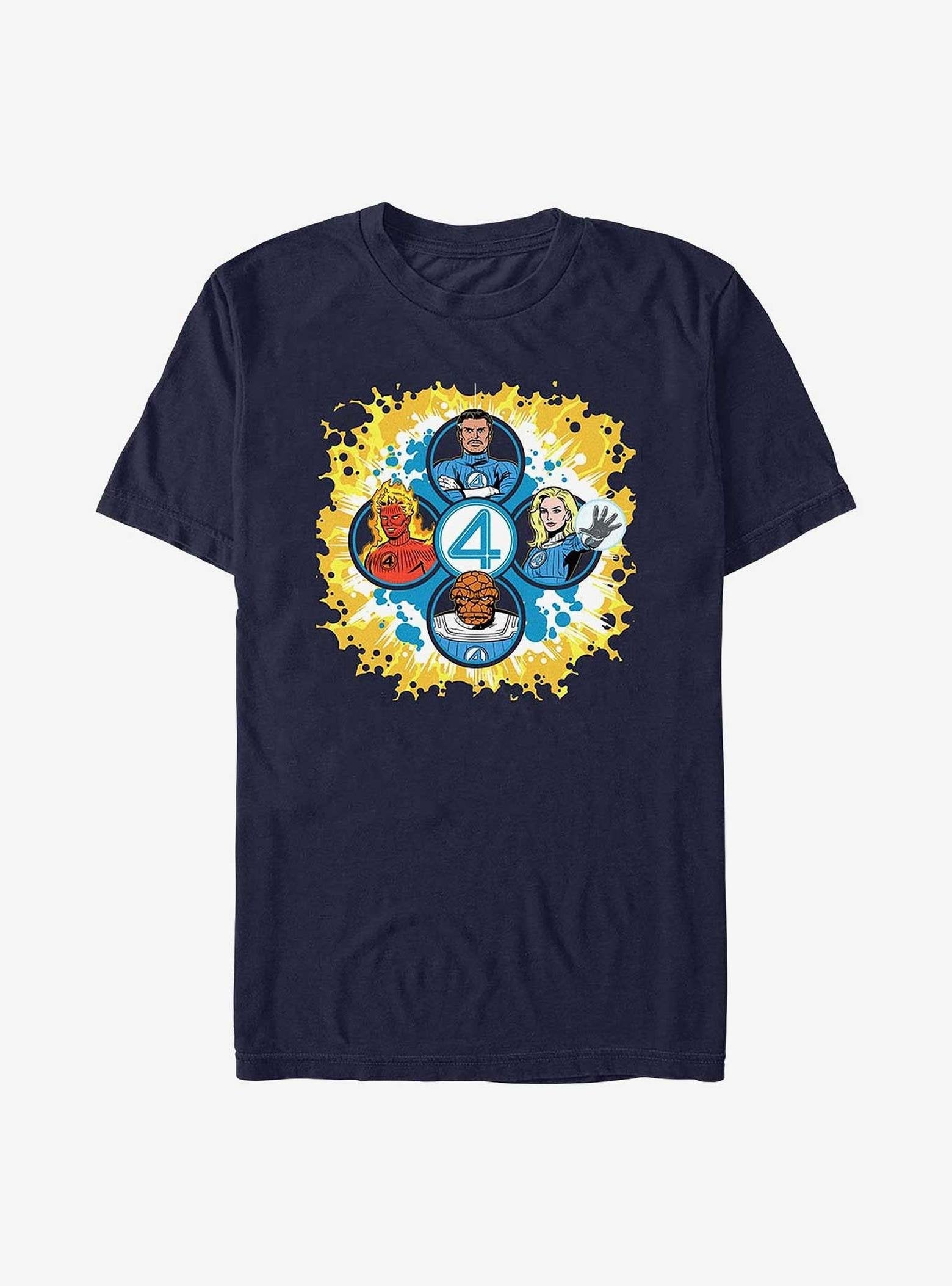 Marvel The Fantastic Four: First Steps Cosmic Explorers T-Shirt image 0