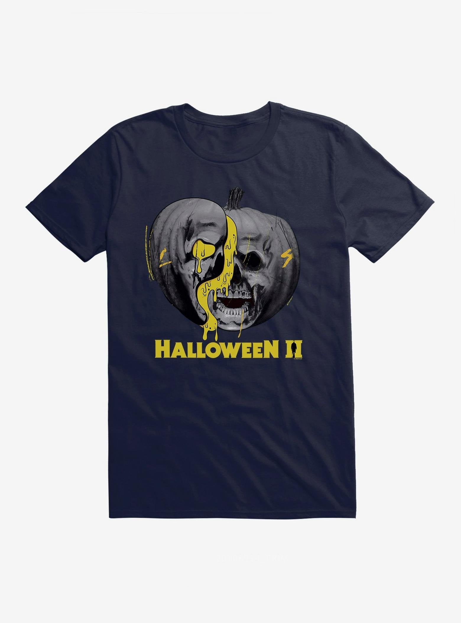 Halloween II Pumpkin Title Logo T-Shirt image 0