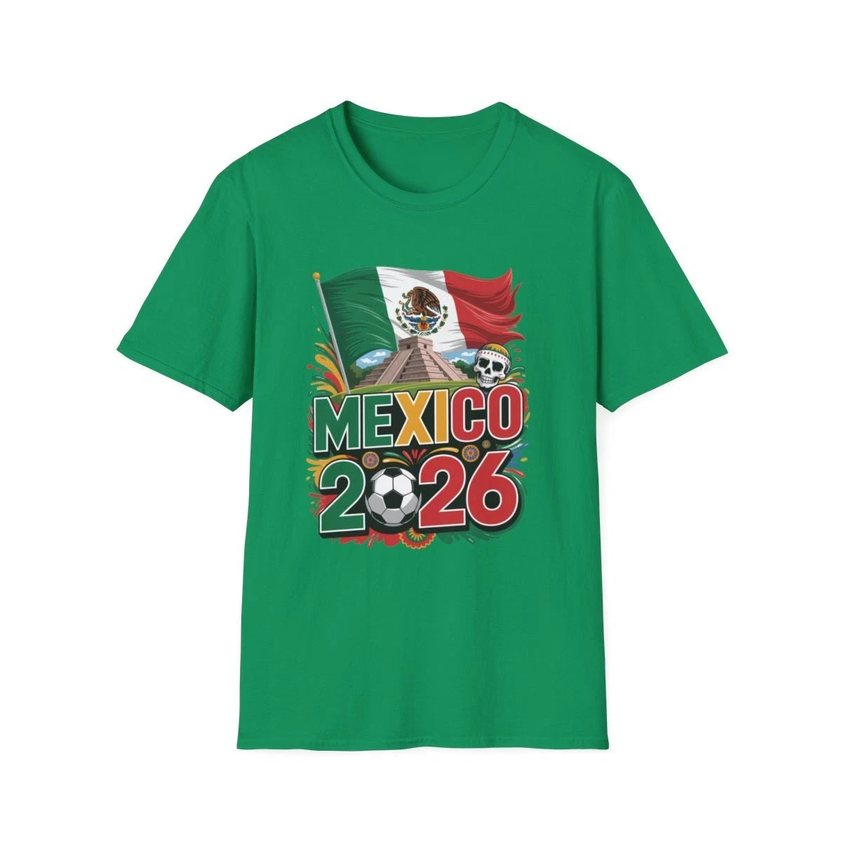 2026 World Cup Soccer T-Shirt - Mexico image 0