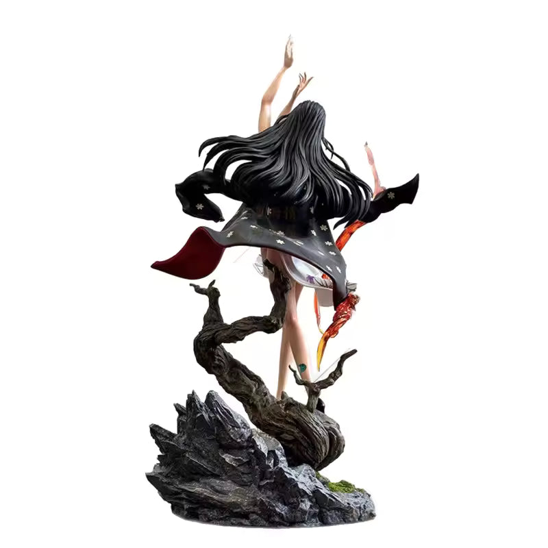 One Piece Nico Robin Anime Figure 38Cm 2 Heads Action Figurine Collectible Desk Decoration Ornament Birthday Gifts For Adult