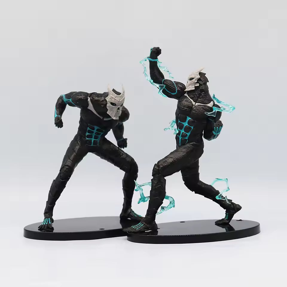 19.5CM Anime kaiju No.8 Figure Monster Anime Characteristics of Standing Posture And Punching Model Toy Gift Action Figure PVC