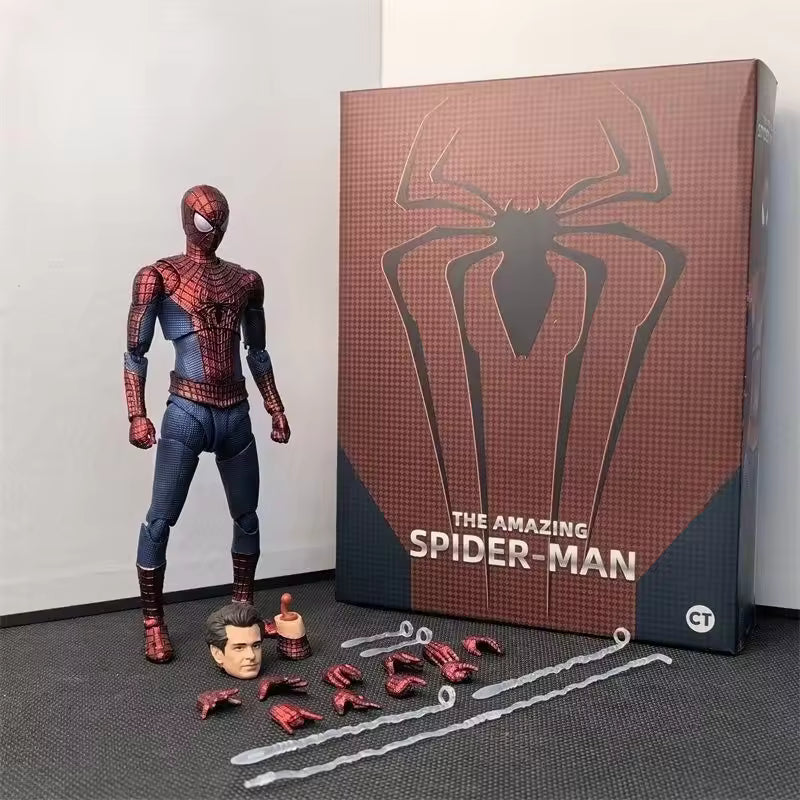 First Generation Spider-Man Model Kit - Assemble Your Own Collectible Spider Hand Statue Toy