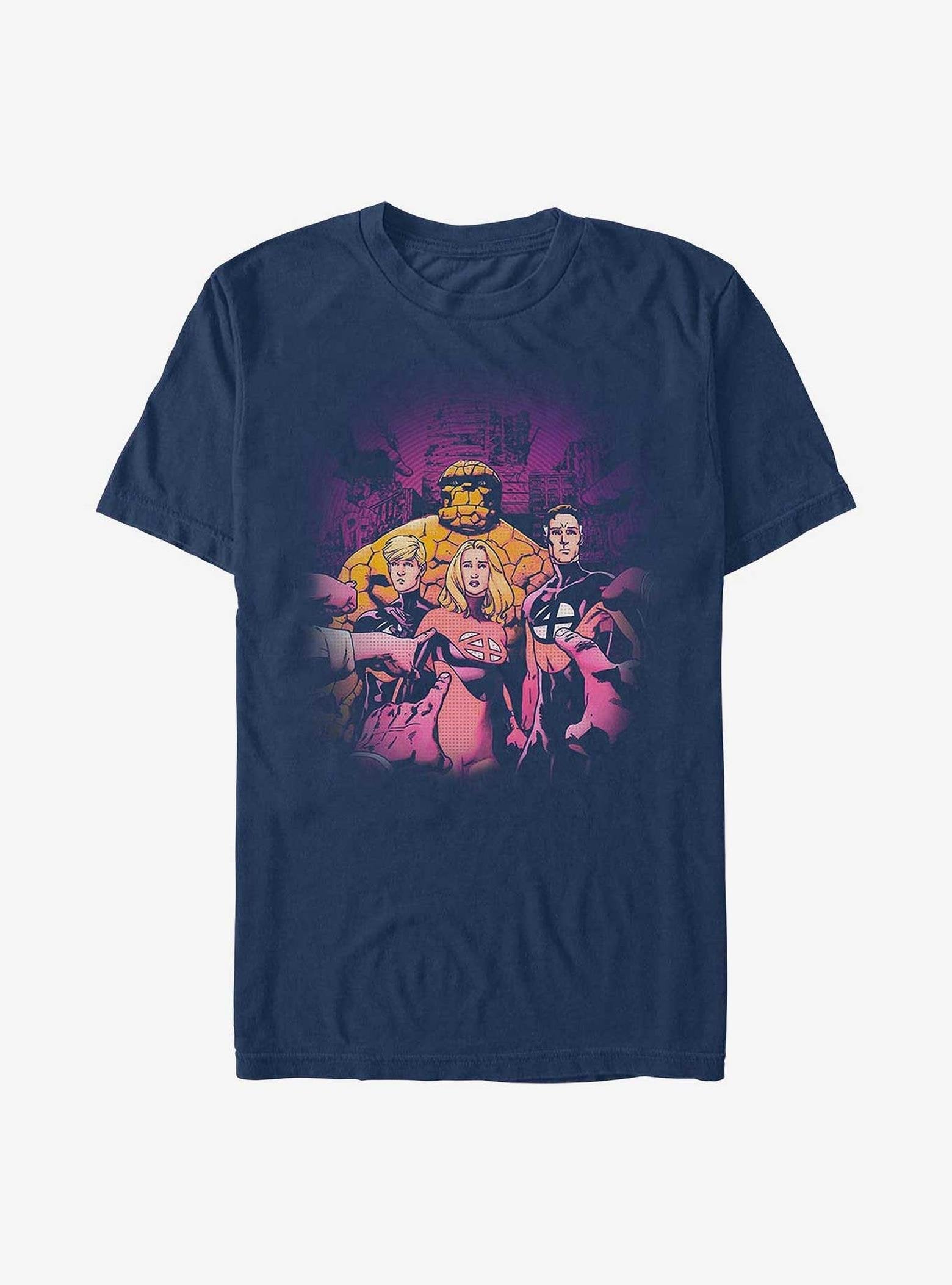 Marvel Fantastic Four Blame Games Garment Dye T-Shirt image 0