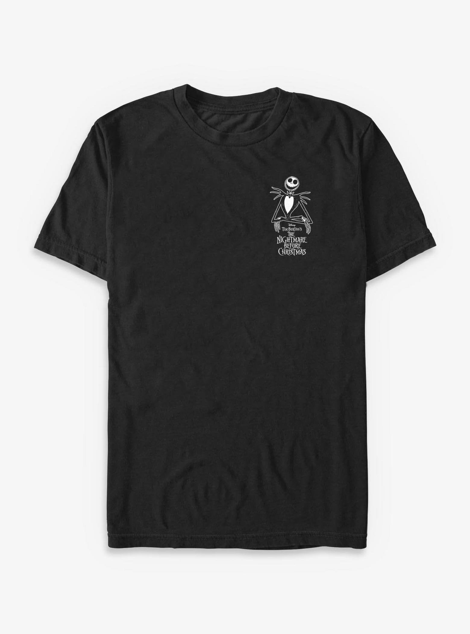 Disney The Nightmare Before Christmas Jack Pocket Logo - Black image 0
