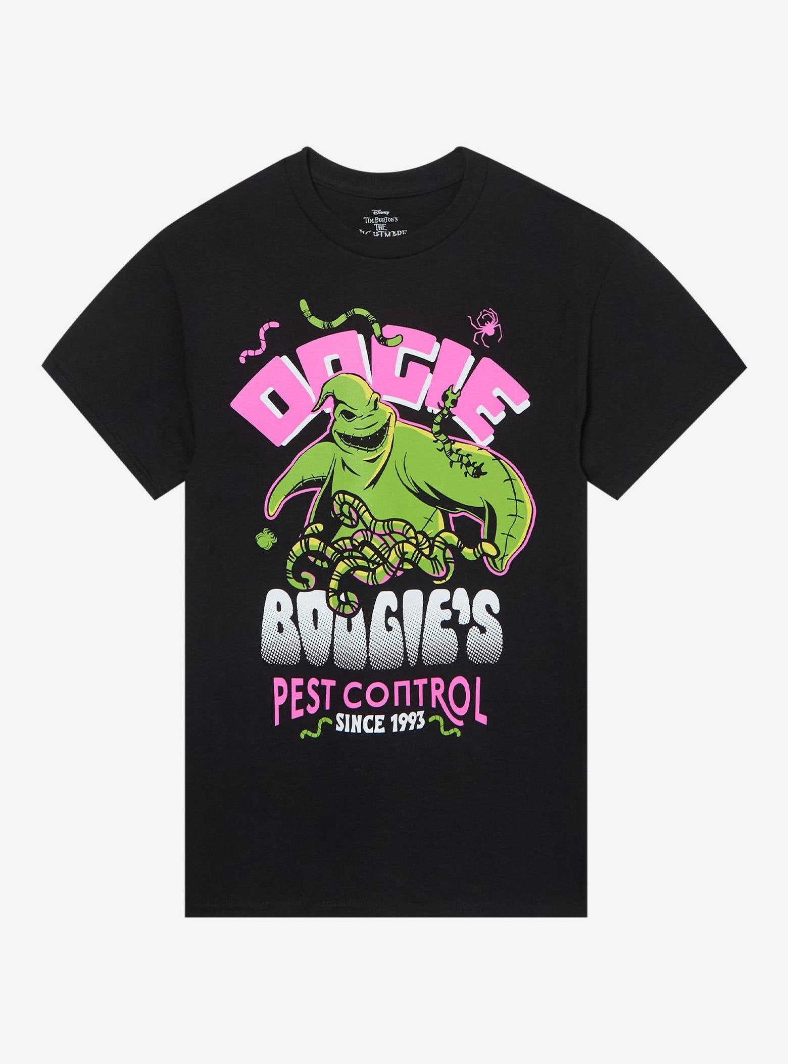 The Nightmare Before Christmas Oogie Boogie Glow-In-The-Dark T-Shirt image 0