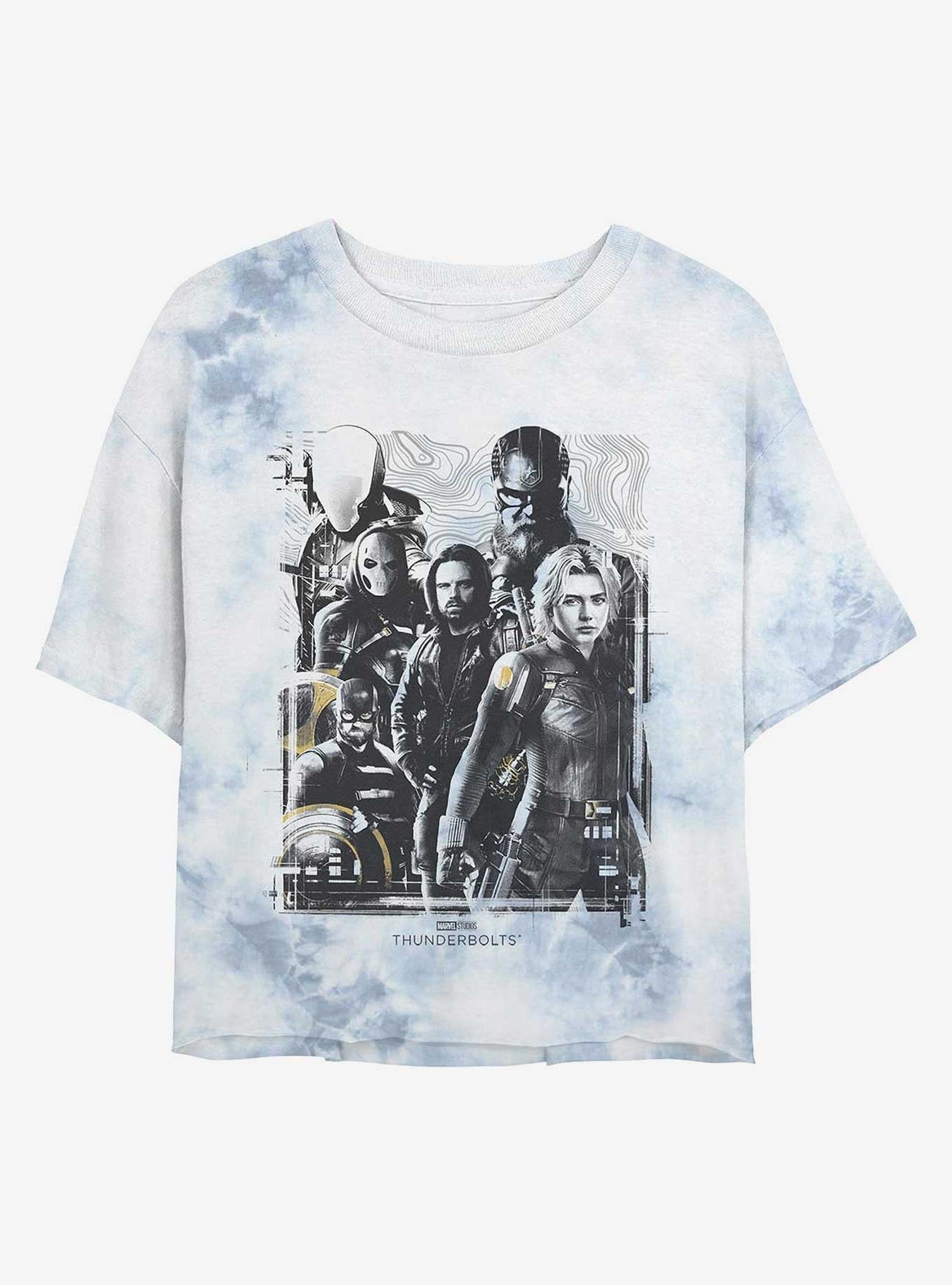 Marvel Thunderbolts* Group Tie-Dye T-Shirt image 0