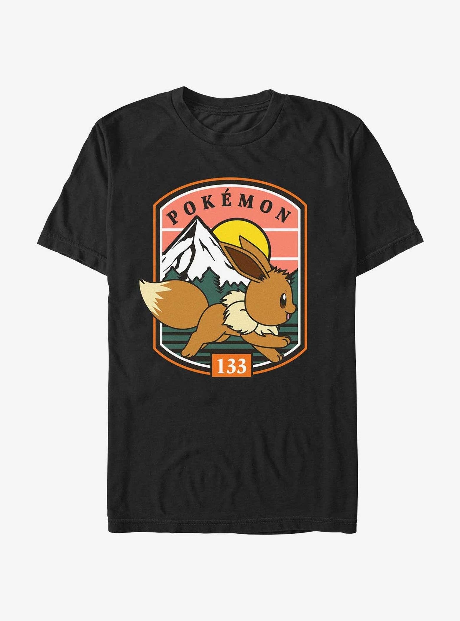 Pokemon Eevee Out Run T-Shirt image 0