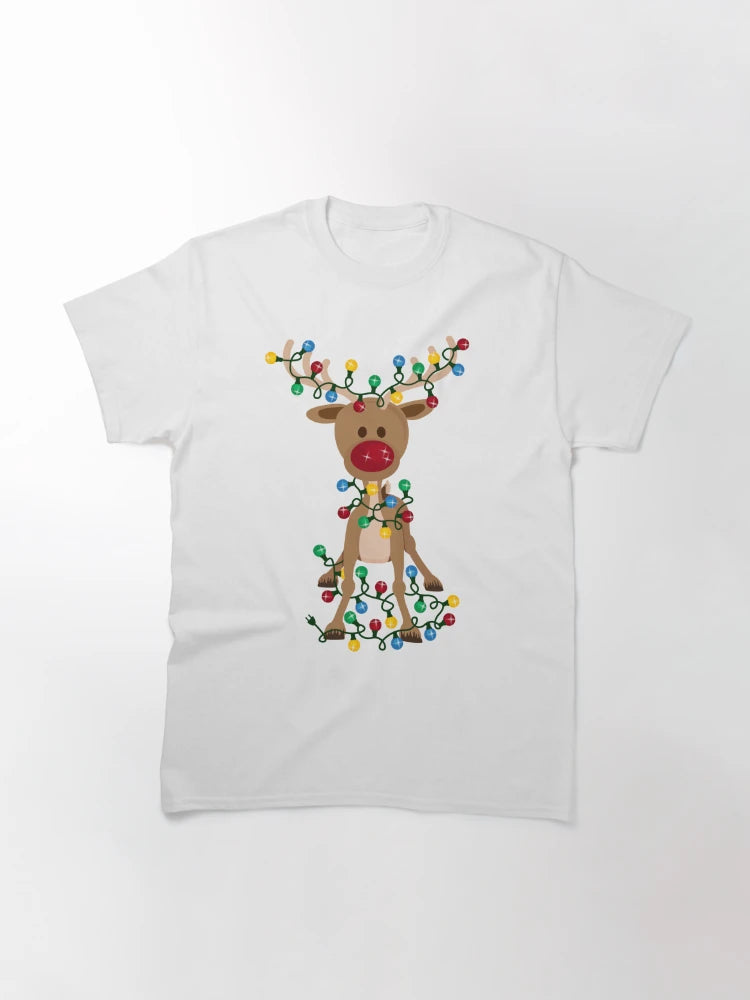 Adorable Reindeer Classic T-Shirt image 0