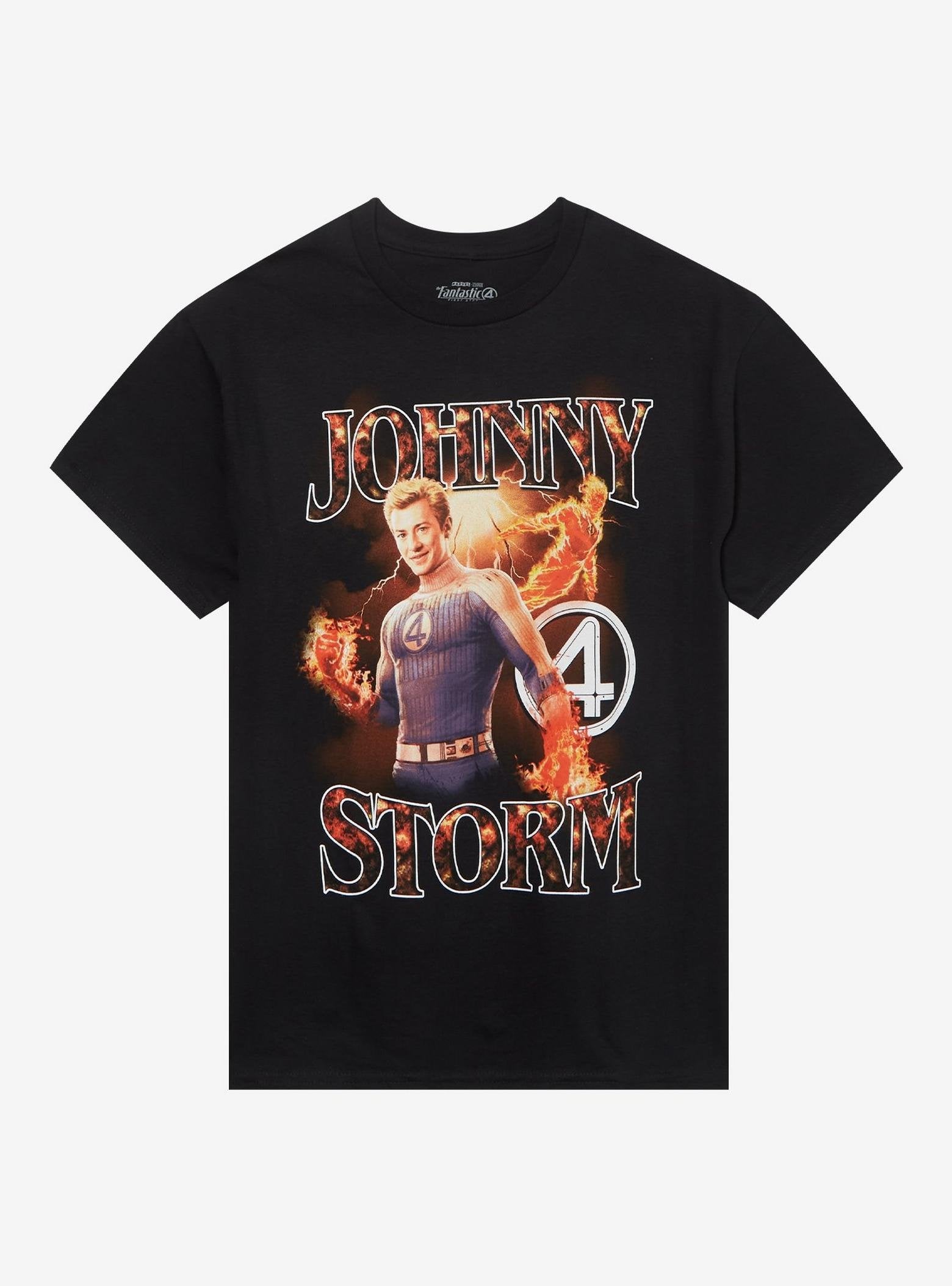 Marvel The Fantastic 4: First Steps Johnny Storm T-Shirt image 0