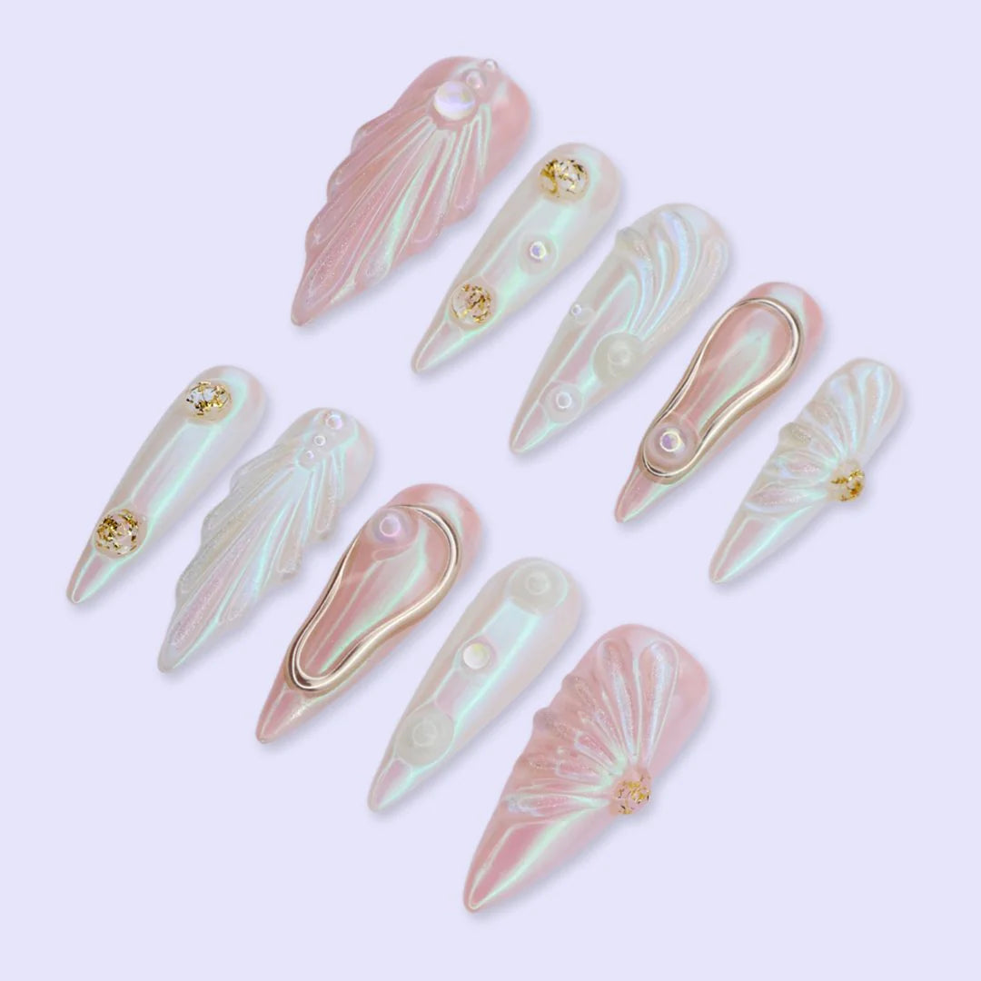 Mermaid False Nails