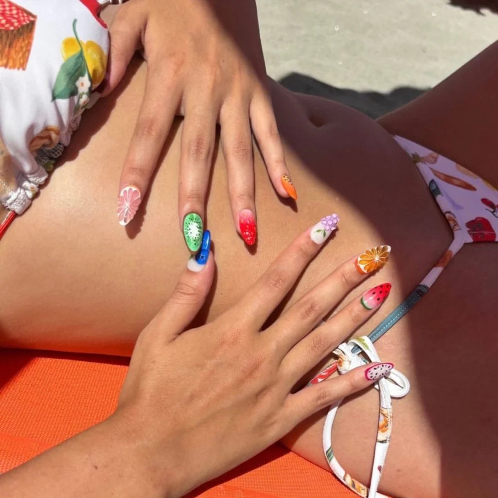 Fruit Lovers False Nails