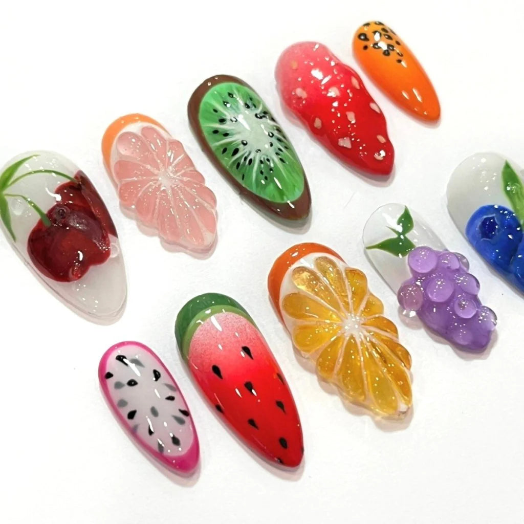 Fruit Lovers False Nails