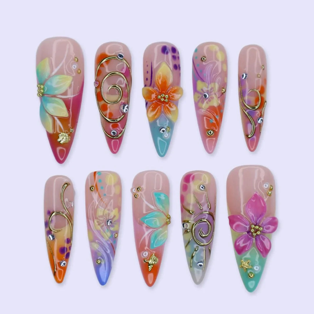 La Abundancia Fake Nails